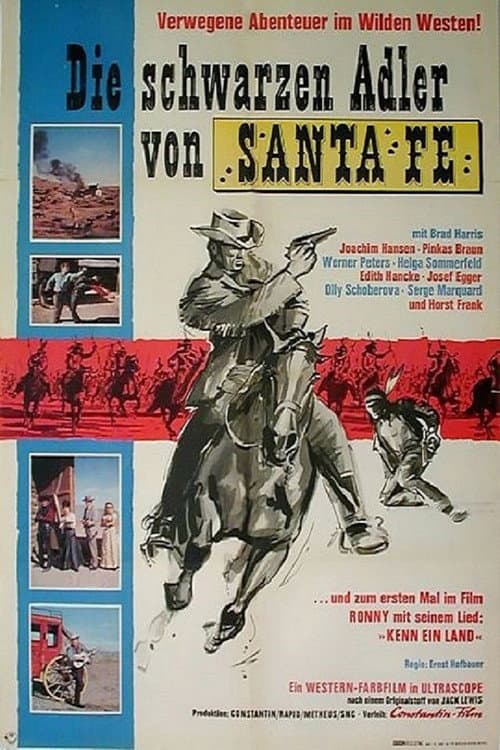 Постер: Die schwarzen Adler von Santa Fe
