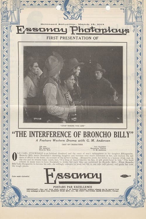 Постер: The Inference of Broncho Billy