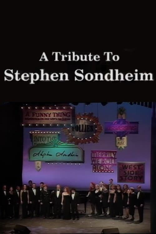 Постер: A Tribute to Stephen Sondheim