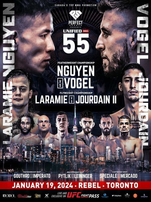 Постер: Unified MMA 55: Dana White Lookin' For a Fight