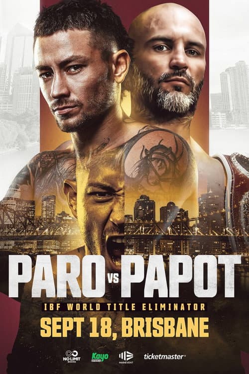 Постер: Liam Paro vs. David Papot