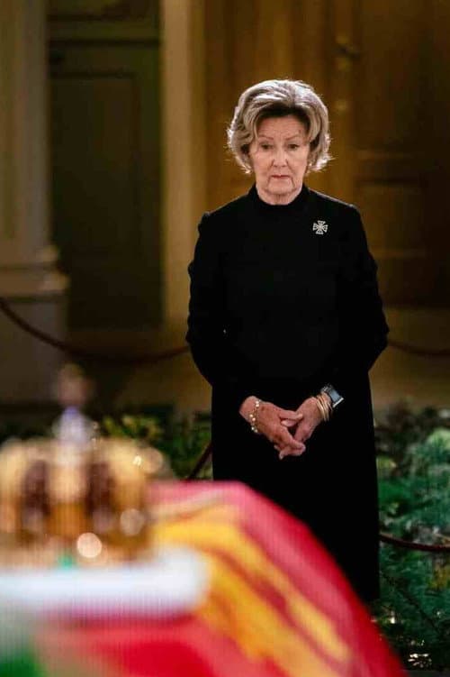 Постер: Kong Harald IV av Norge: Begravelsen