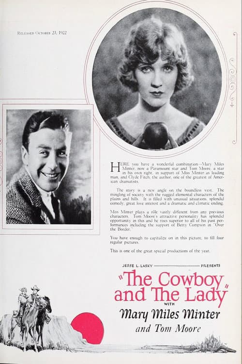 Постер: The Cowboy and the Lady