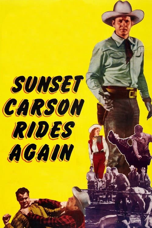 Постер: Sunset Carson Rides Again