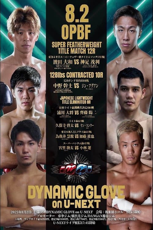 Постер: DYNAMIC GLOVE on U-NEXT Vol.35