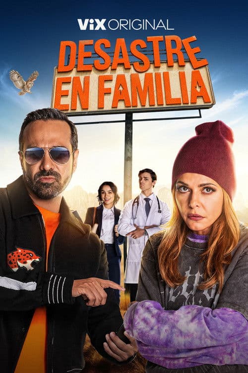 Постер: Desastre en familia