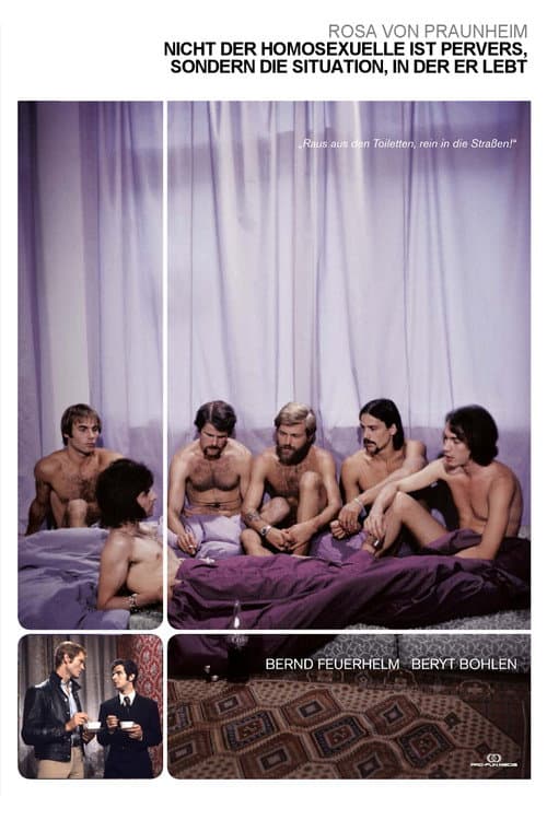 Постер: Nicht der Homosexuelle ist pervers, sondern die Situation, in der er lebt