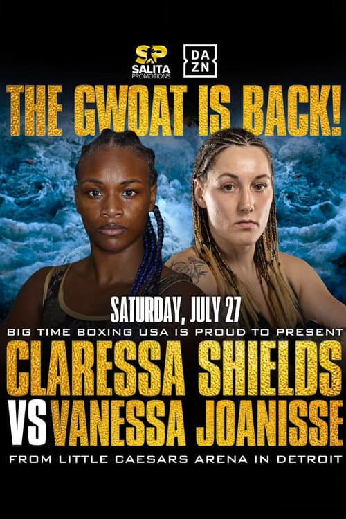 Постер: Claressa Shields vs. Vanessa Joanisse
