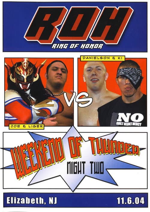 Постер: ROH: Weekend of Thunder - Night 2