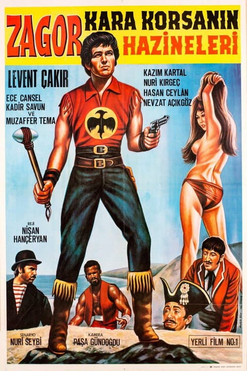 Постер: Zagor: Kara Korsanın Hazineleri