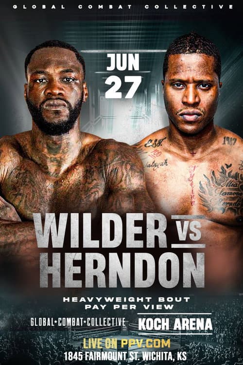 Постер: Deontay Wilder vs. Tyrrell Herndon