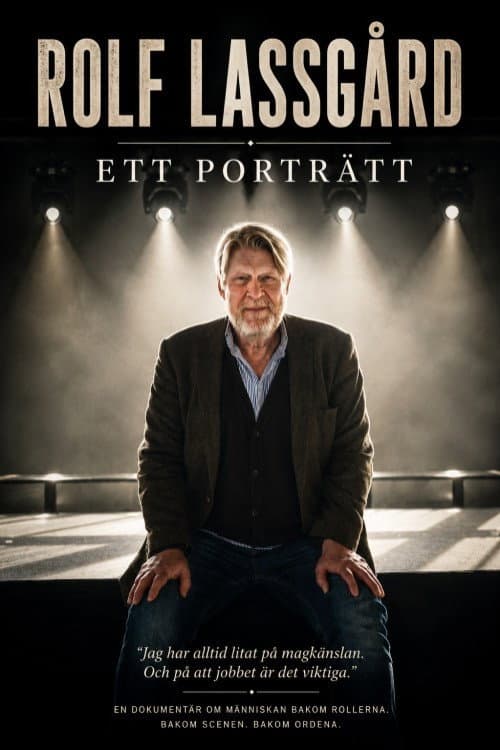 Постер: Rolf Lassgård – Ett Porträtt