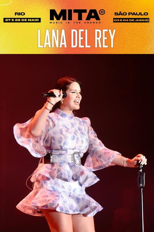 Постер: Lana Del Rey - MITA FESTIVAL