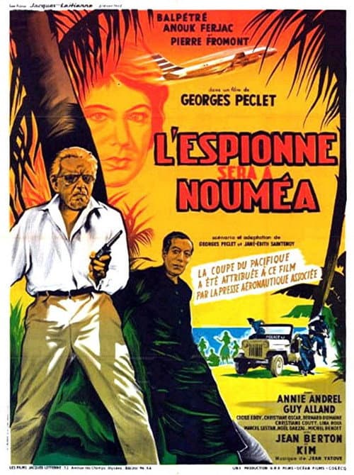 Постер: L’espionne sera à Nouméa