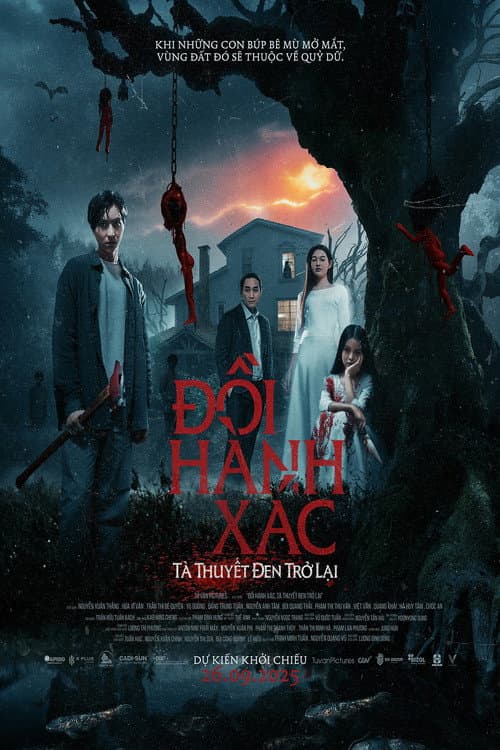 Постер: Đồi Hành Xác: Tà Thuyết Đen Trở Lại