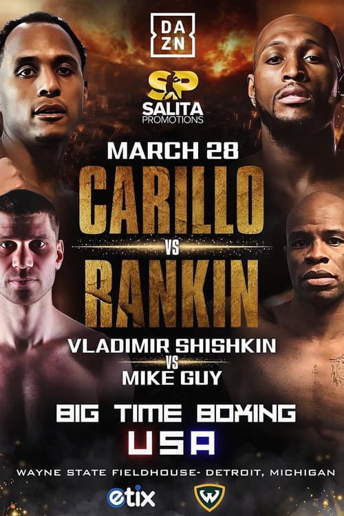 Постер: Juan Carrillo vs. Quinton Rankin