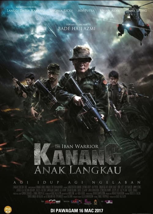 Постер: Kanang Anak Langkau: The Iban Warrior