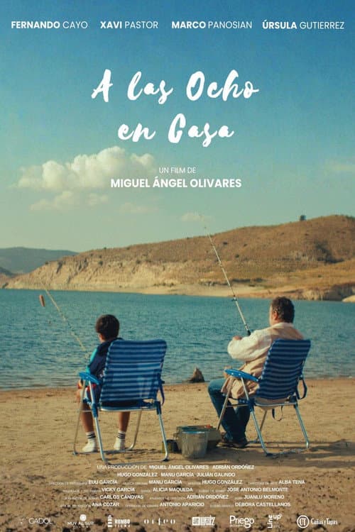 Постер: A las ocho en casa