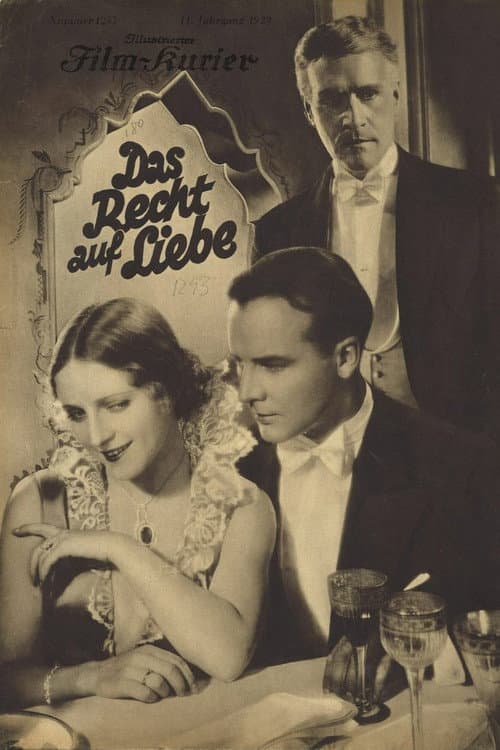 Постер: Das Recht auf Liebe