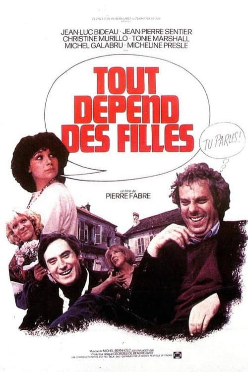 Постер: Tout dépend des filles...