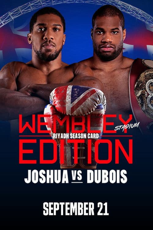 Постер: Anthony Joshua vs. Daniel Dubois