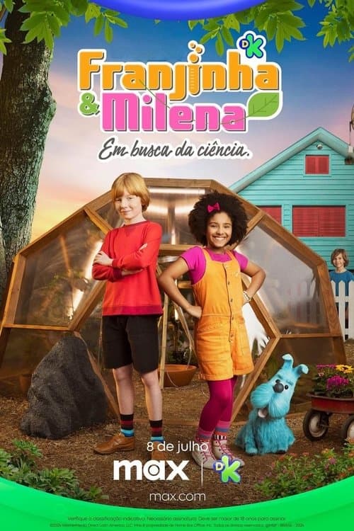 Постер: Franjinha e Milena em Busca da Ciência