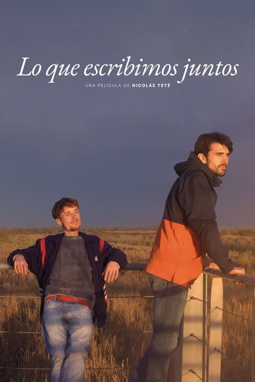 Постер: Lo que escribimos juntos