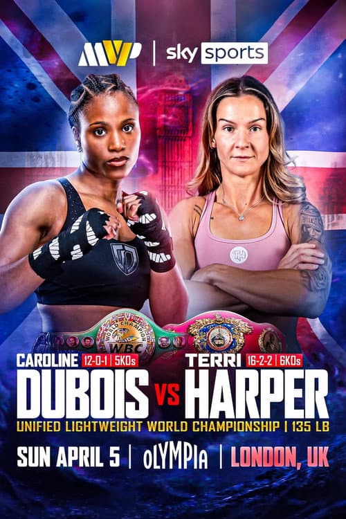 Постер: Caroline Dubois vs. Terri Harper
