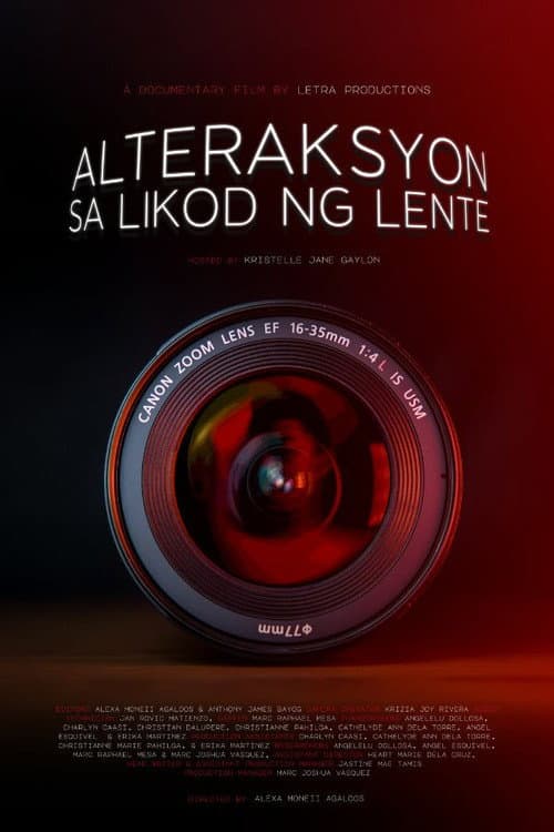 Постер: Alteraksyon: Sa Likod ng Lente