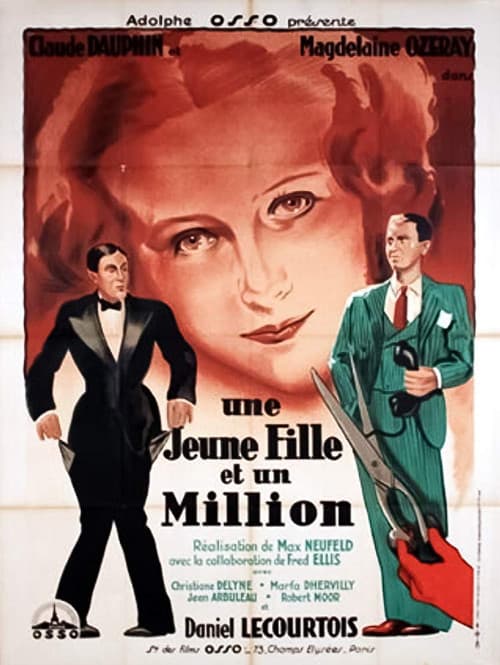 Постер: Une jeune fille et un million