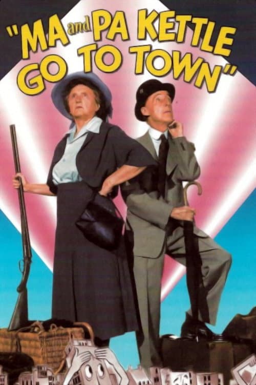 Постер: Ma and Pa Kettle Go to Town