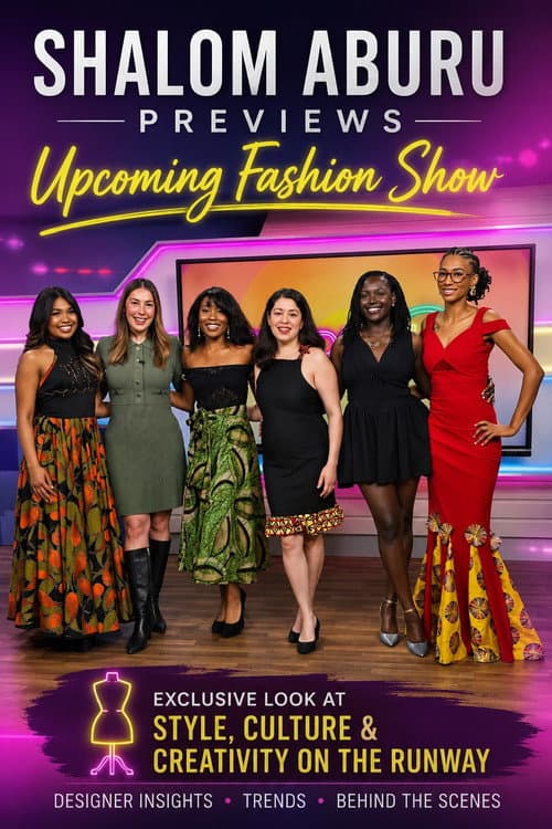 Постер: Shalom Aburu previews upcoming fashion show