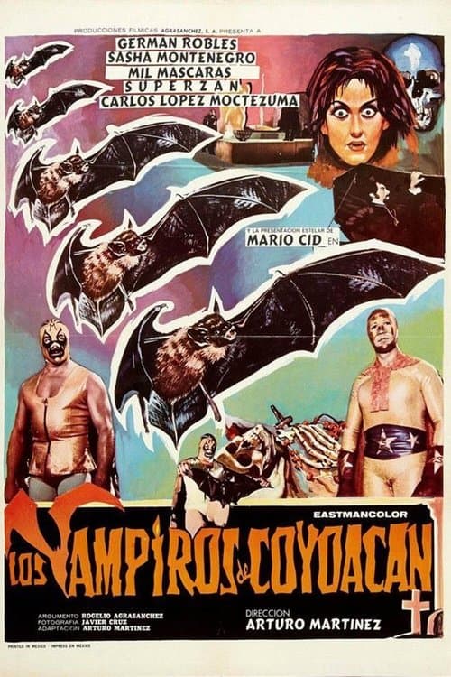 Постер: Los vampiros de Coyoacan