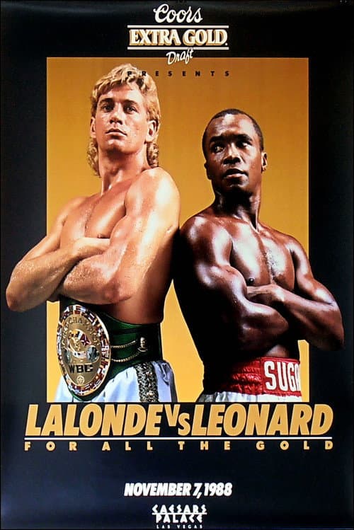 Постер: Sugar Ray Leonard vs. Donny Lalonde