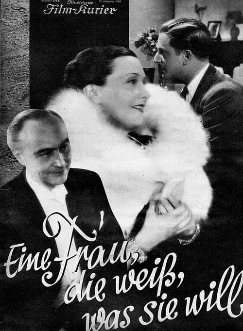 Постер: Eine Frau die weiß, was sie will