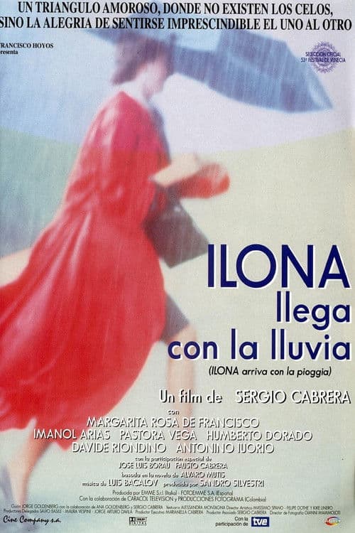 Постер: Ilona llega con la lluvia