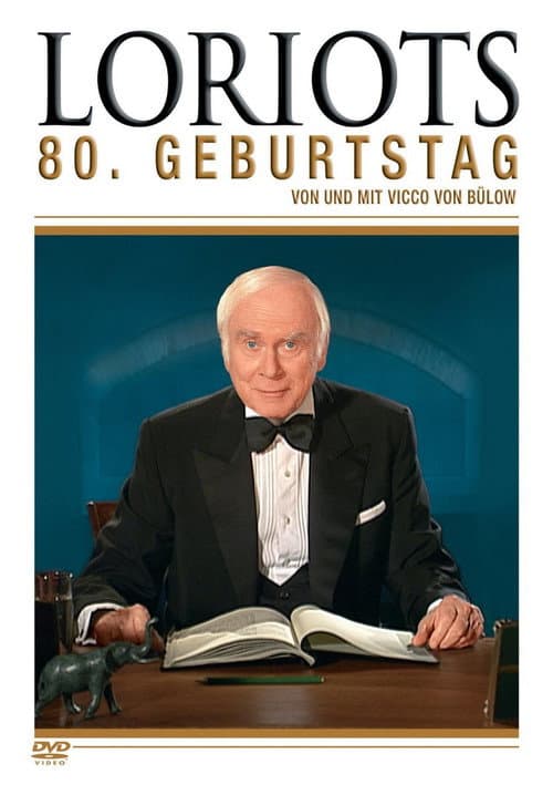 Постер: Loriots 80. Geburtstag