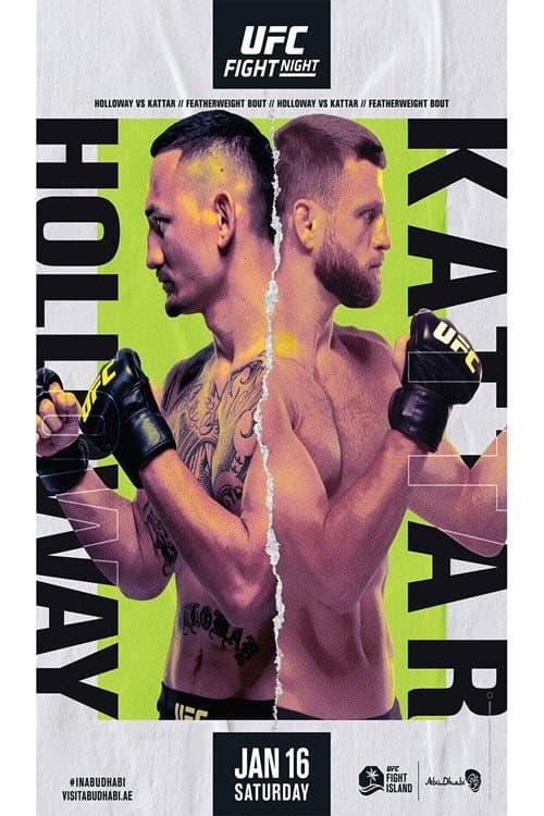 Постер: UFC on ABC 1: Holloway vs. Kattar