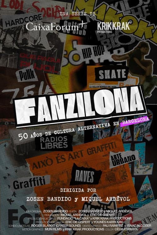 Постер: Fanzilona, 50 años de cultura alternativa en Barcelona