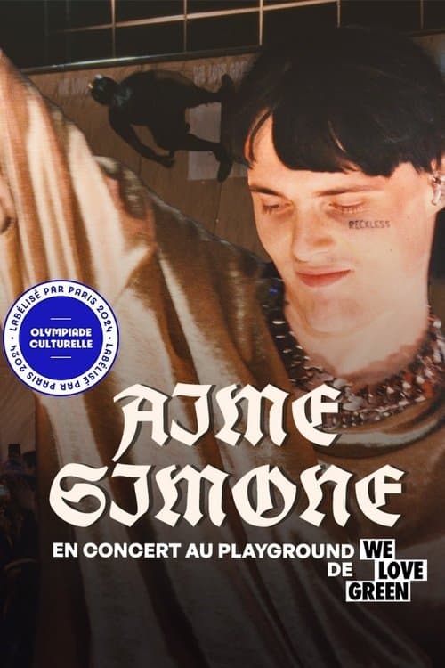 Постер: Aime Simone en concert au Playground de We Love Green 2023