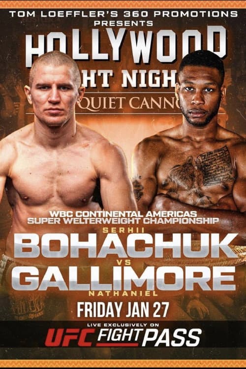 Постер: Serhii Bohachuk vs. Nathaniel Gallimore