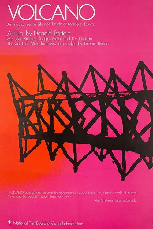 Постер: Volcano: An Inquiry into the Life and Death of Malcolm Lowry