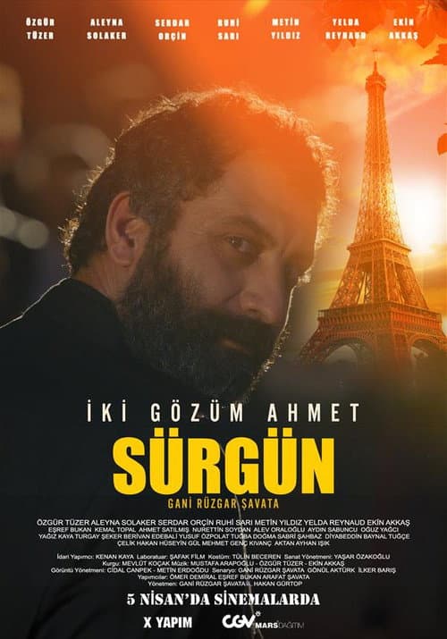 Постер: İki Gözüm Ahmet: Sürgün