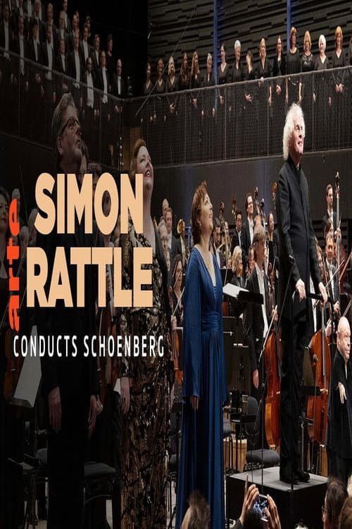 Постер: Simon Rattle conducts Schoenberg Bavarian Radio Symphony Orchestra