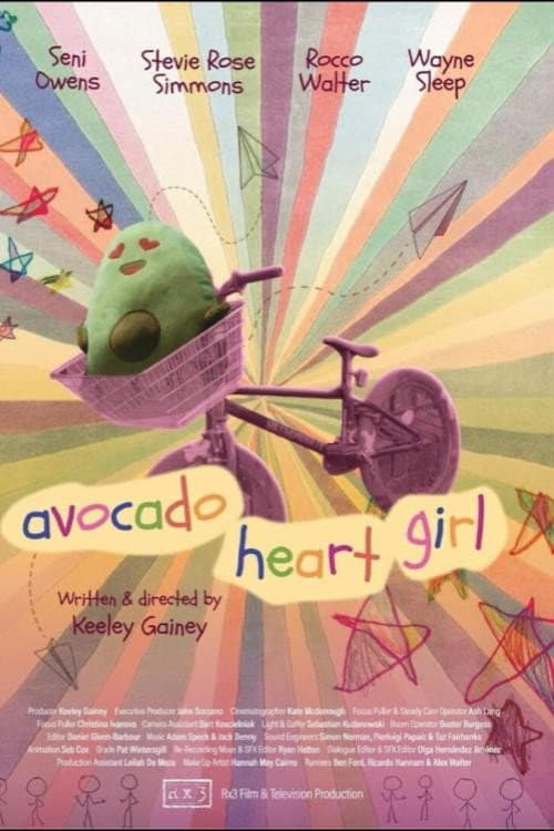 Постер: Avocado Heart Girl