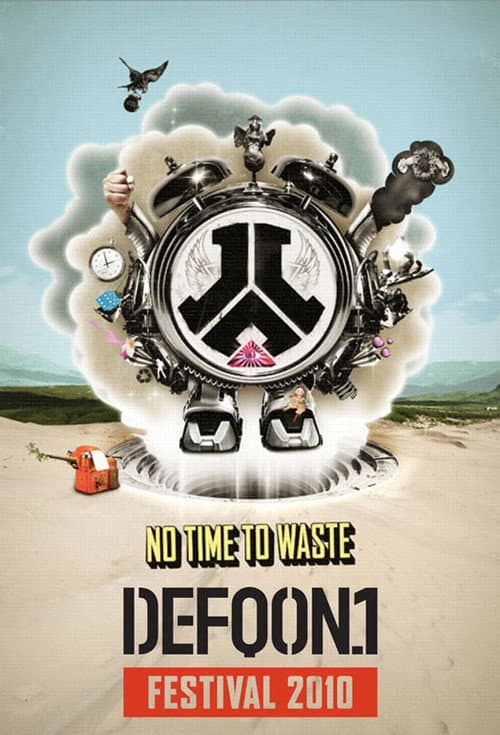 Постер: Defqon 1 - No Time to Waste