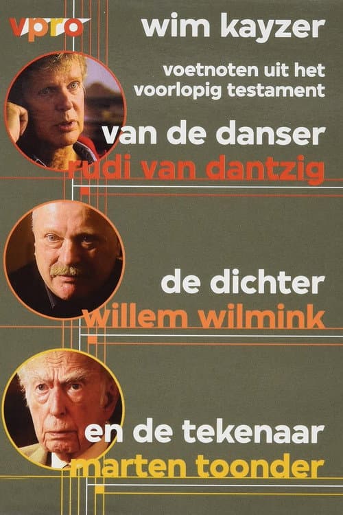 Постер: Voetnoten uit het voorlopig Testament