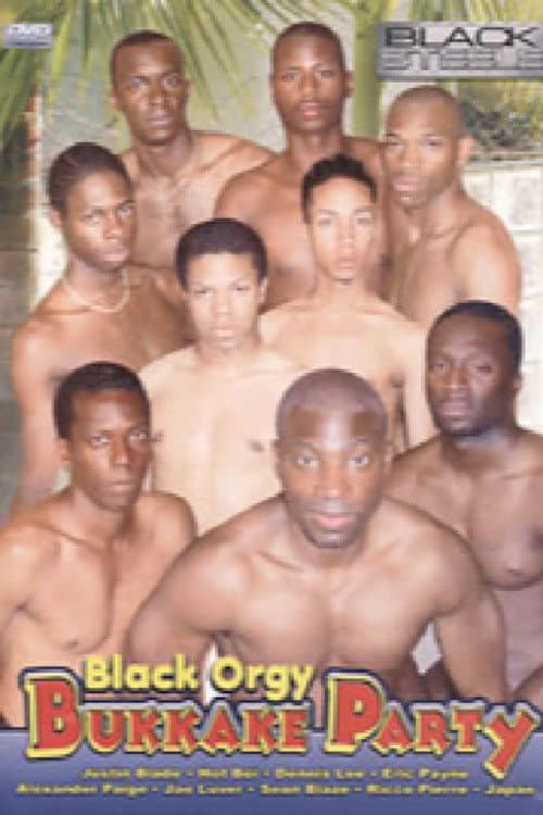 Постер: Black Orgy Bukkake Party