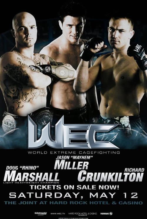 Постер: WEC 27: Marshall vs. McElfresh