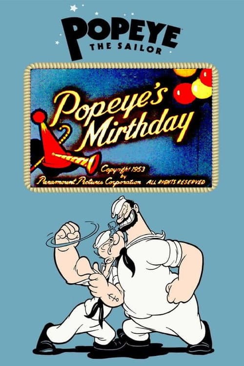 Постер: Popeye's Mirthday